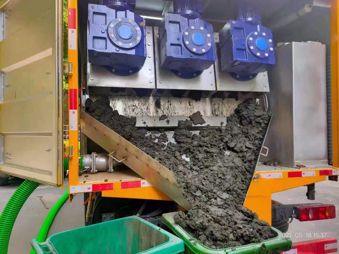 海丰化粪池清掏城市维护站-泥浆净化干湿分离处理